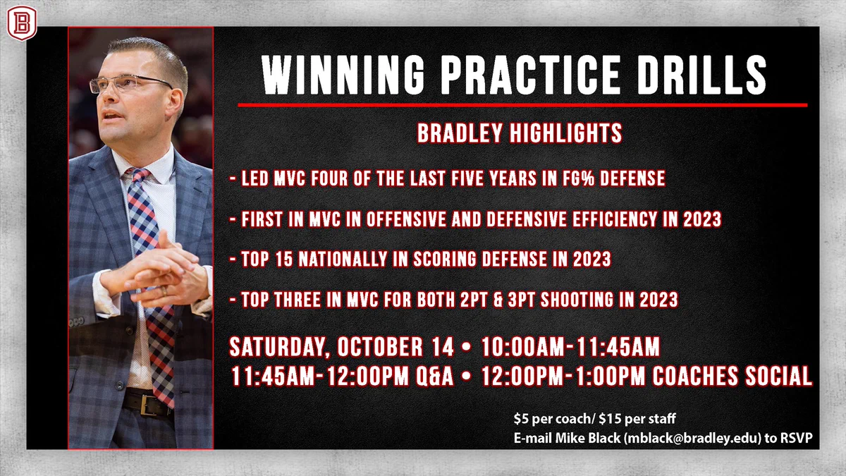 Bradley University Men's Basketball Clinic Information